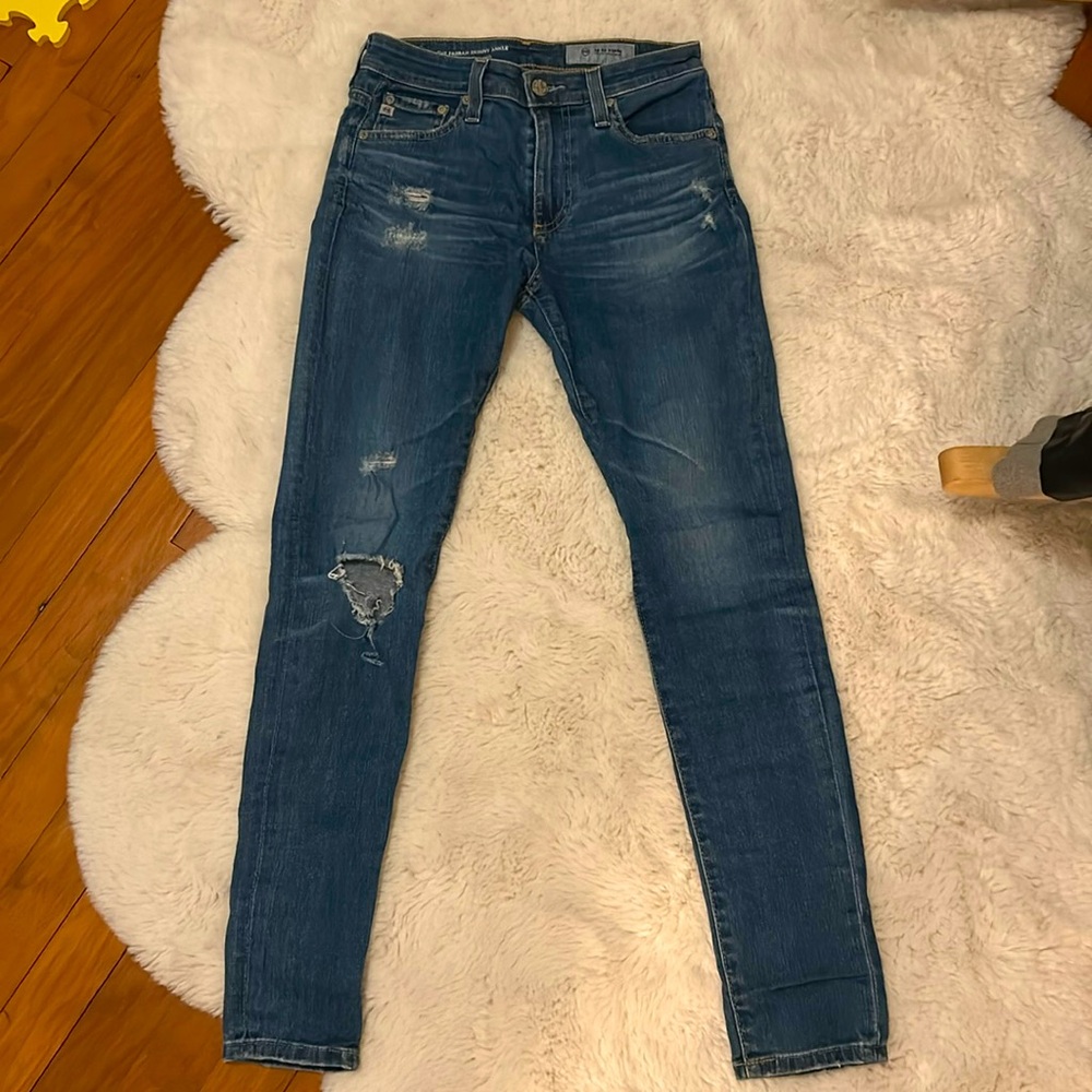 AG the Farrah skinny ankle size 26R for sale